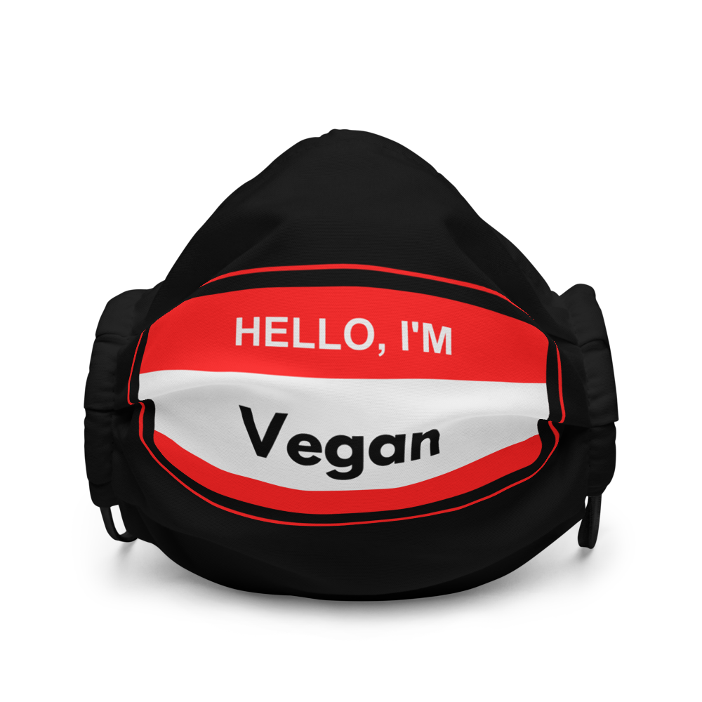 Hello I'm Vegan Red Mask