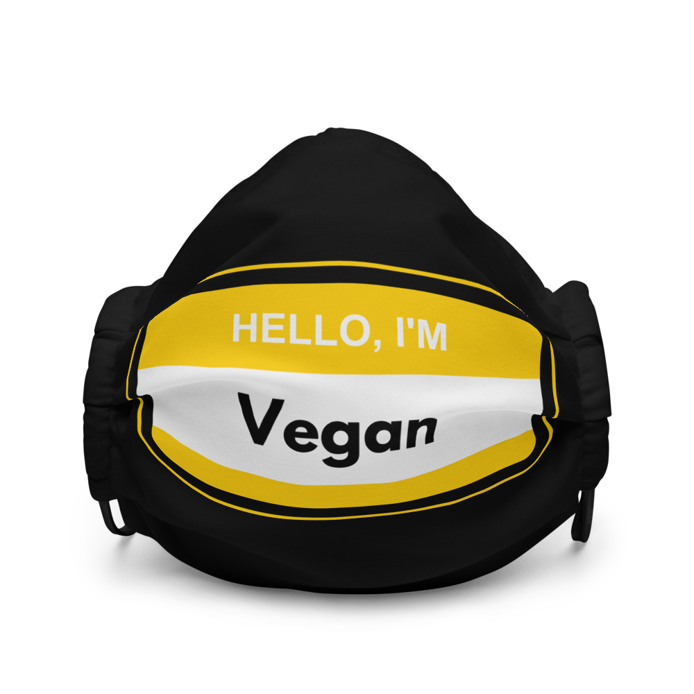 Hello I'm Vegan Yellow Mask