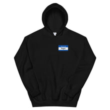 Load image into Gallery viewer, Hello I&#39;m Vegan Blue Hoodie
