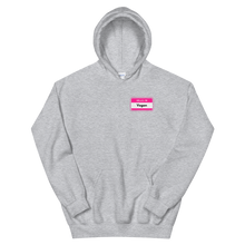 Load image into Gallery viewer, Hello I&#39;m Vegan Pink Hoodie
